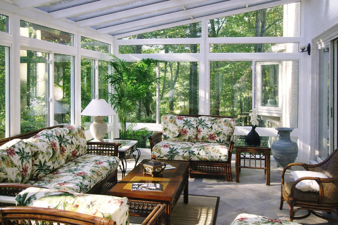 Deck-to-sunroom conversion in Clearwater, FL